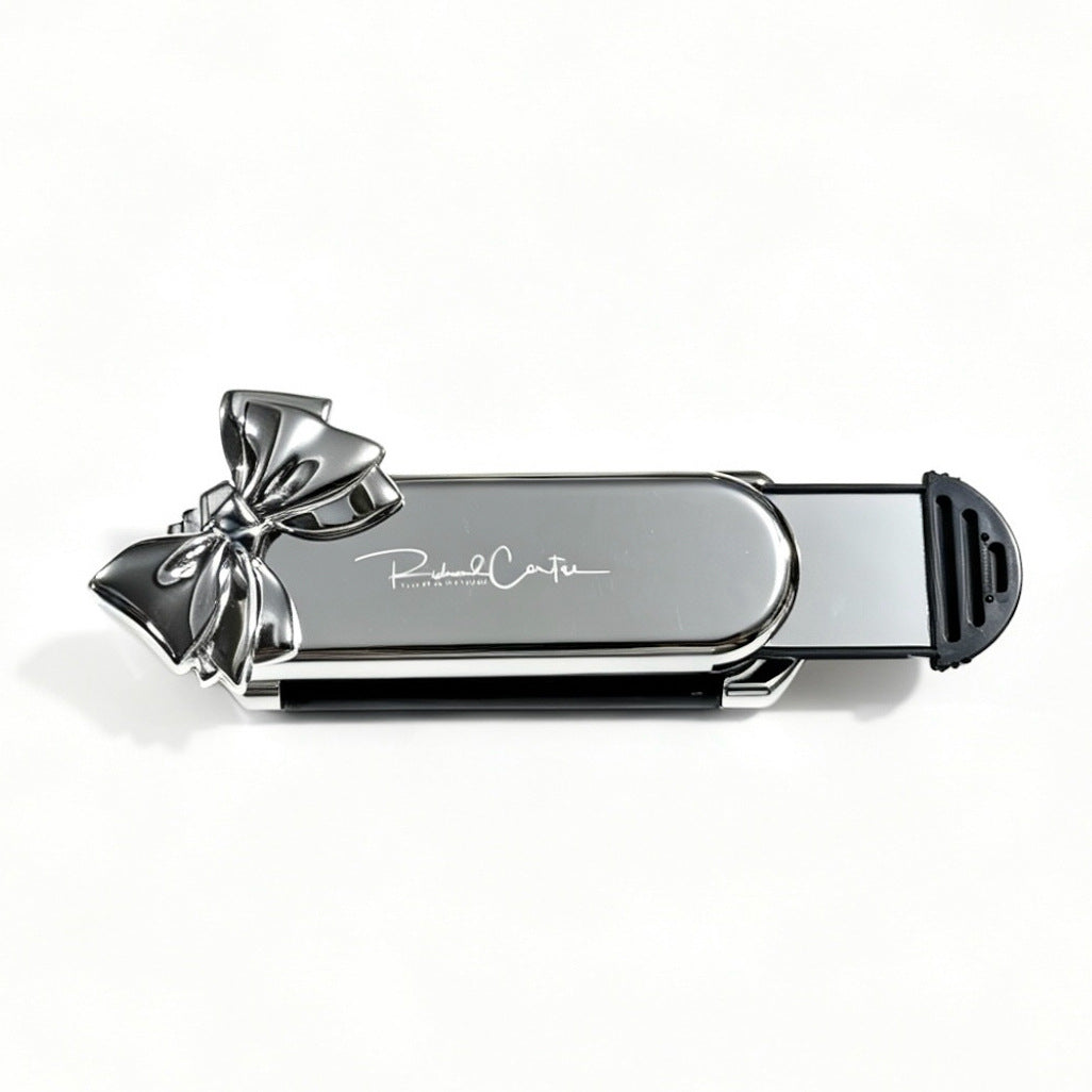 Bow Pocket Folding Hairbrush