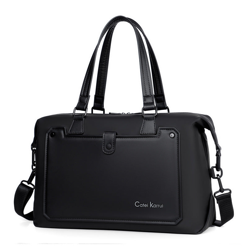 CateiKarrui Large Capacity Business Trip Men's Oxford Duffle Bag