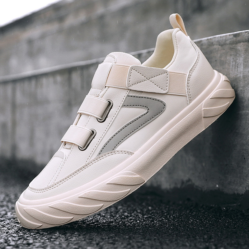 Men's Triple Strap Adjustable Secure Fit Walking Sneakers