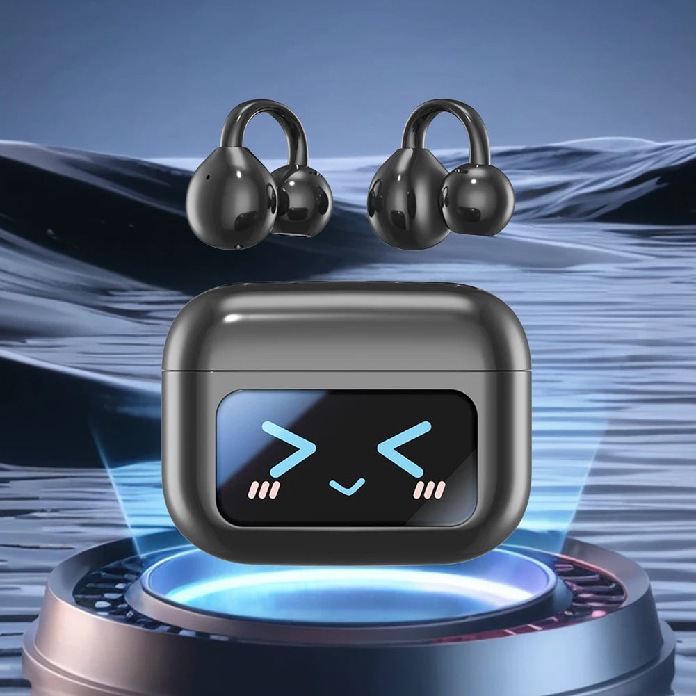 Touch Control Wireless Bluetooth Ear Clip Headset