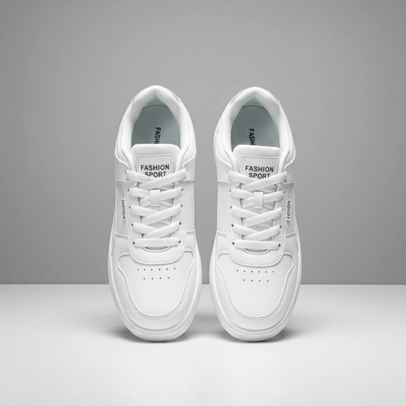 Women's Toe Solid Korean Style Sneaker