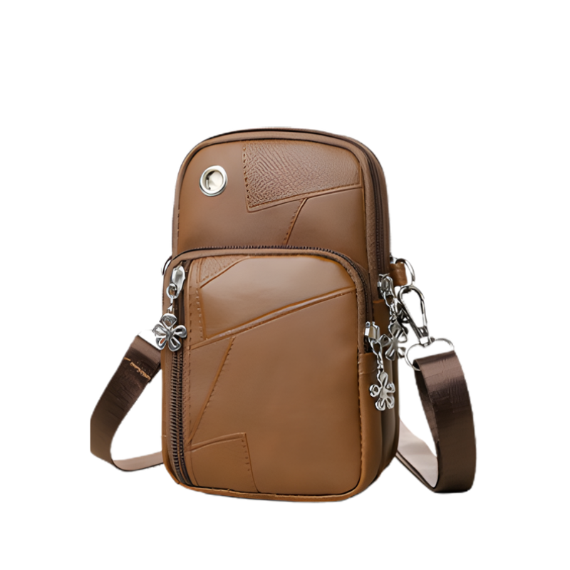 Classic Comfort Vertical Crossbody Bag