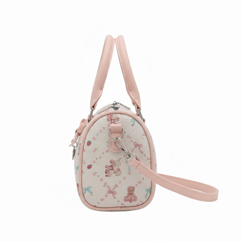 Floral Teddy Handbag
