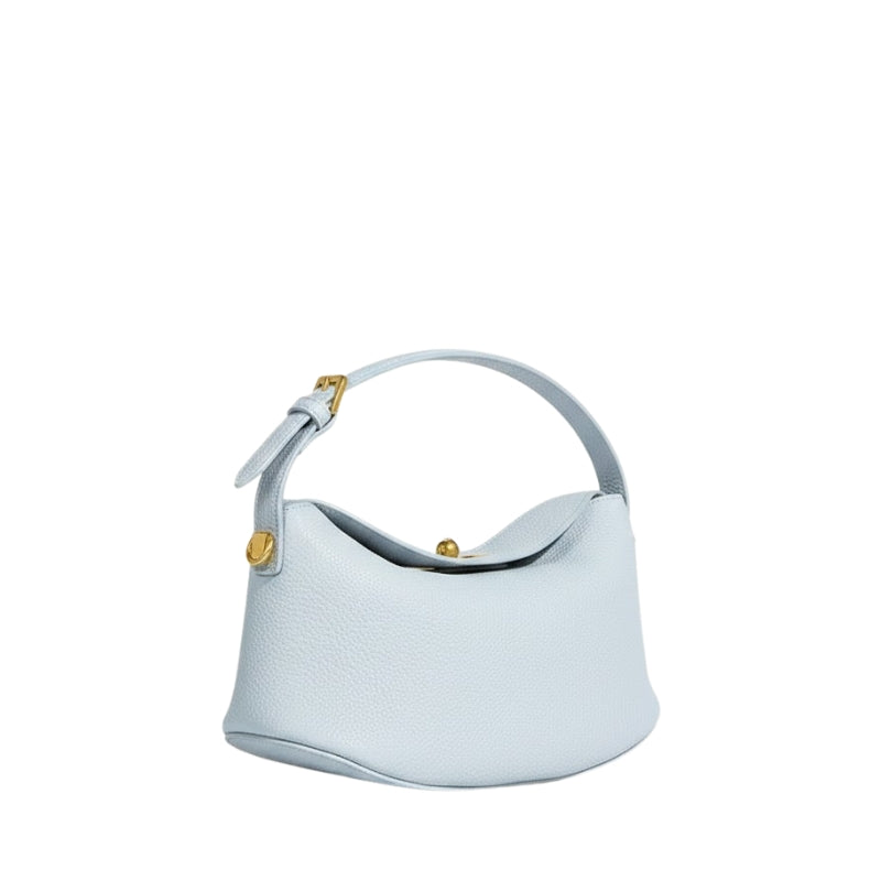 Minimalist Curve Handbag with Adjustable Strap