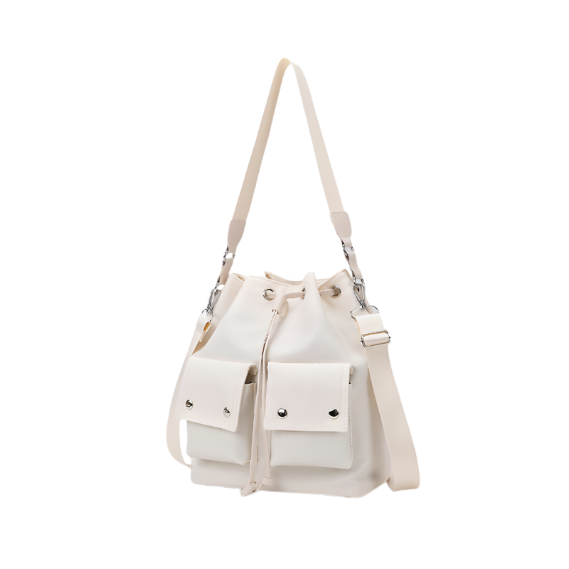 Effortless Ivory Crossbody Bag