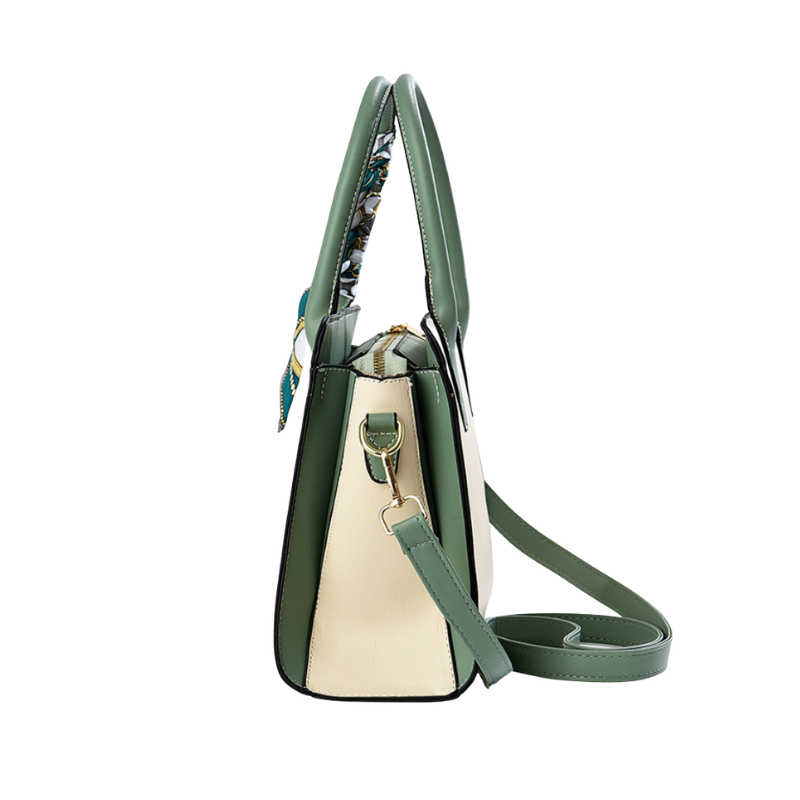 Azure Bloom Shoulder Bag