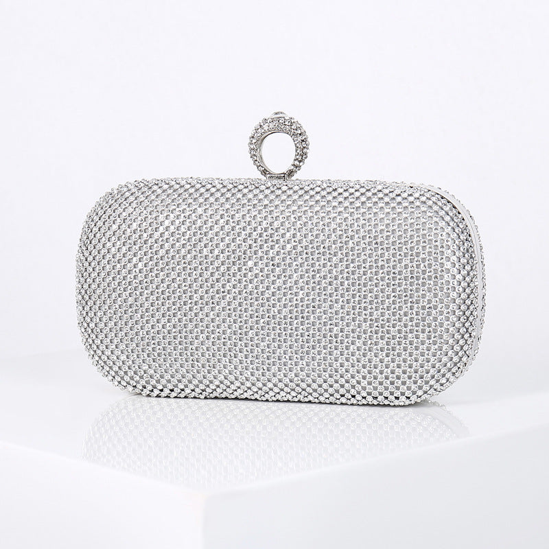 Diamond Gleam Evening Clutch