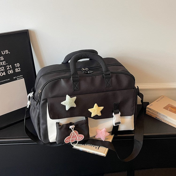 Contrast Carry Women’s Travel Shoulder Bag