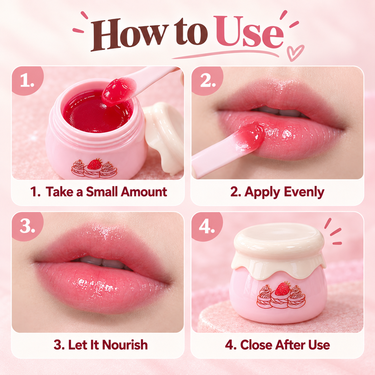 Strawberry Jelly Lip Mask