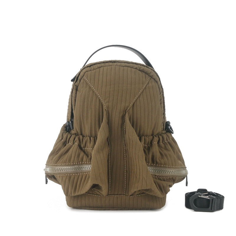 Aqua Pleat Waterproof Casual Backpack