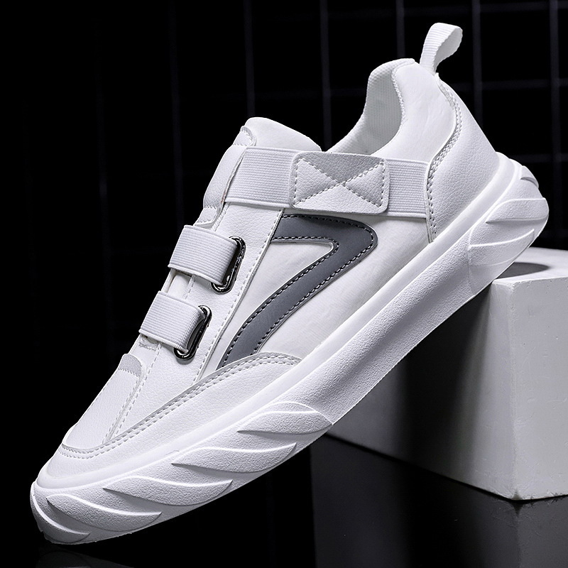 Men's Triple Strap Adjustable Secure Fit Walking Sneakers