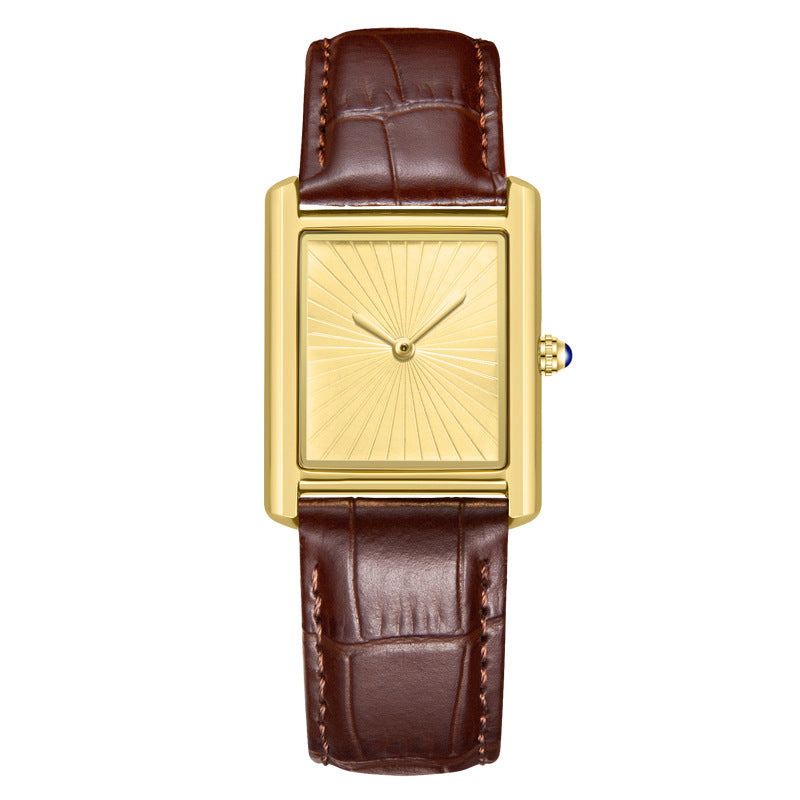 Sunray Square Watch