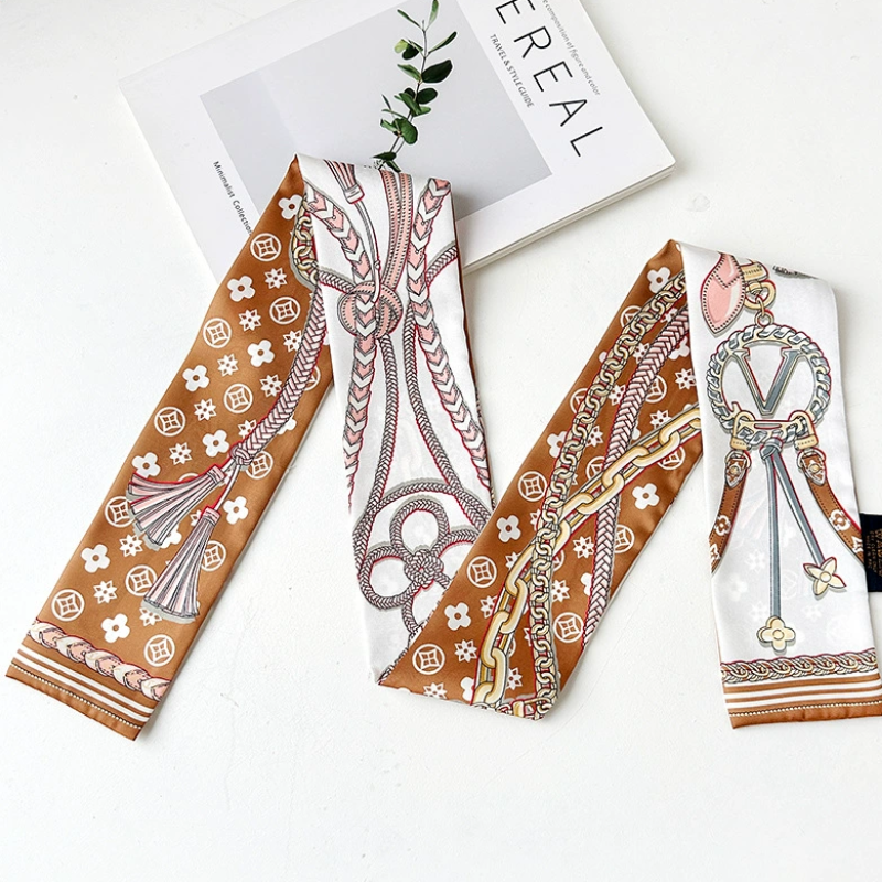 Designer Inspired Bag Scarf