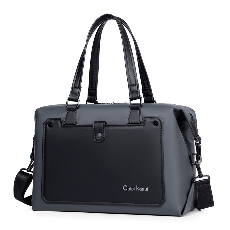 CateiKarrui Large Capacity Business Trip Men's Oxford Duffle Bag