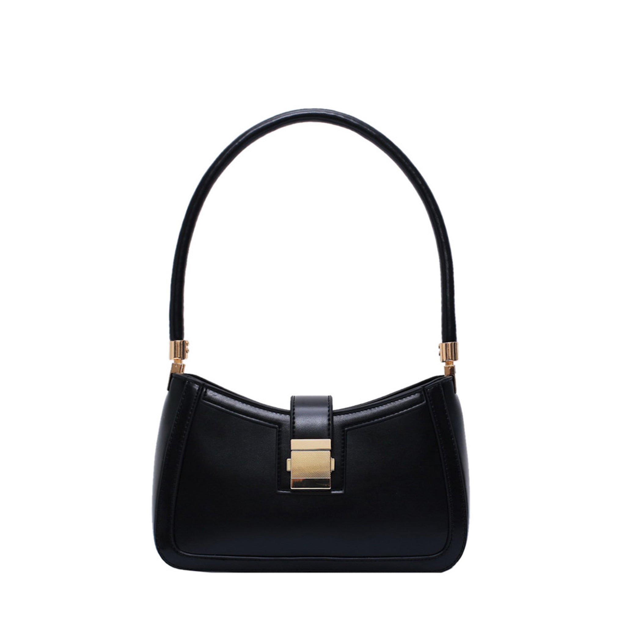 High End Solid Color Shoulder Bag