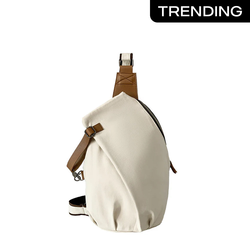 Oxford Cloth Large Capacity Chest Crossbody Bag