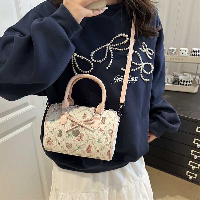 Floral Teddy Handbag