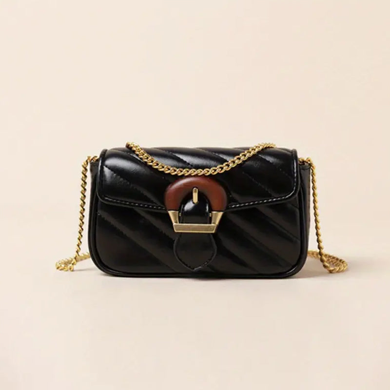 Embroidered Luxury Chain Mini Crossbody Bag