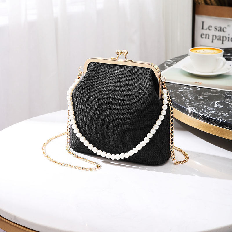 Clip Shoulder Clutch Bag