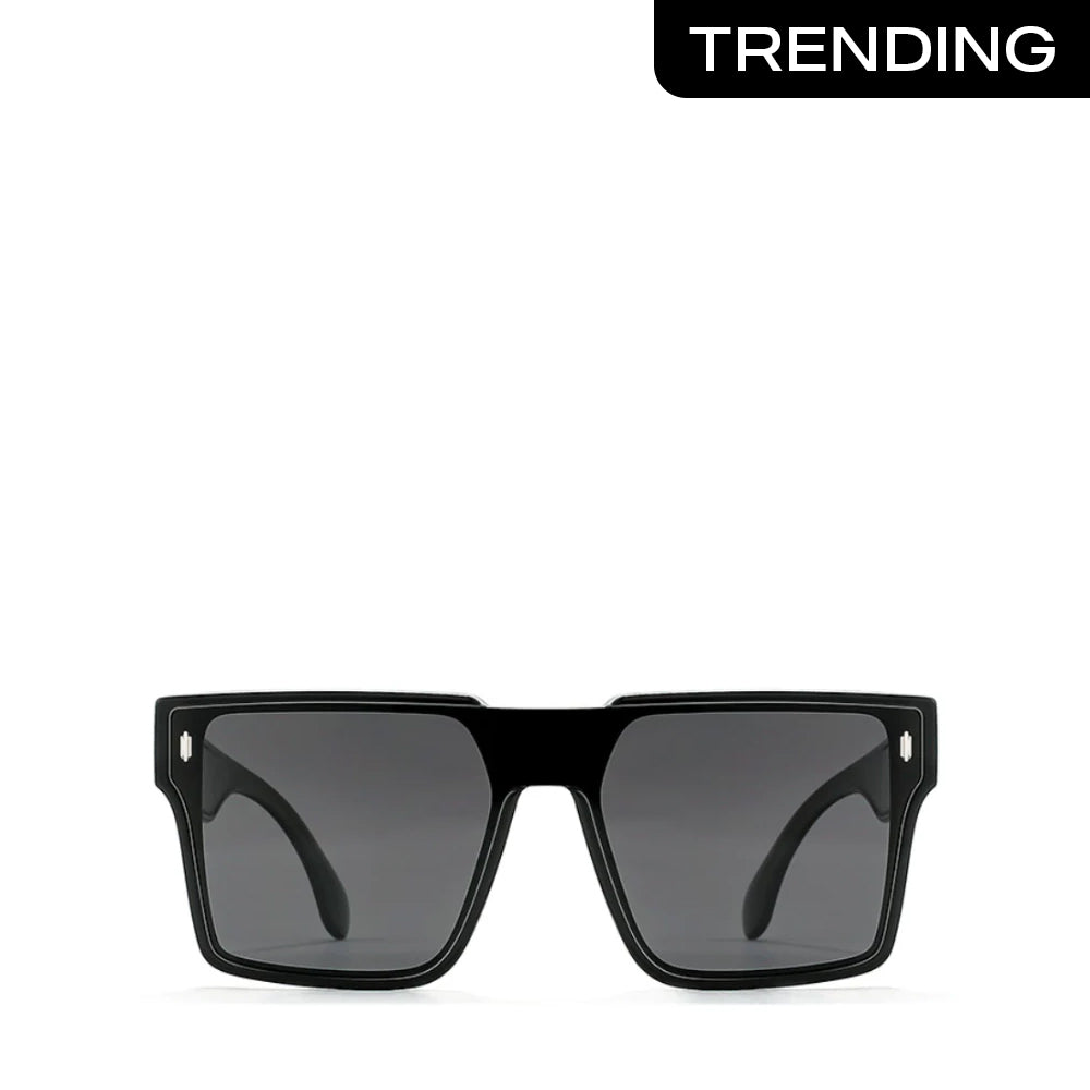 Classic Polarized Square Frame Sunglasses