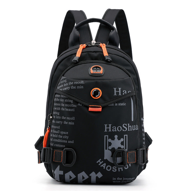 Men's Waterproof Nylon Chest Backpack