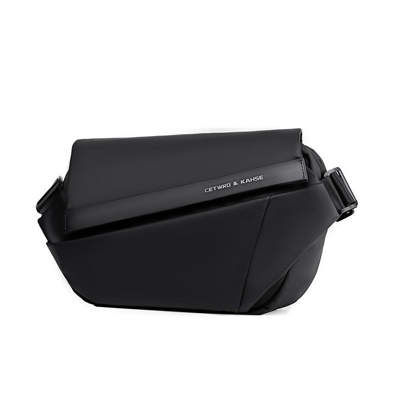 Men's Minimalist Geometric Crossbody Bag