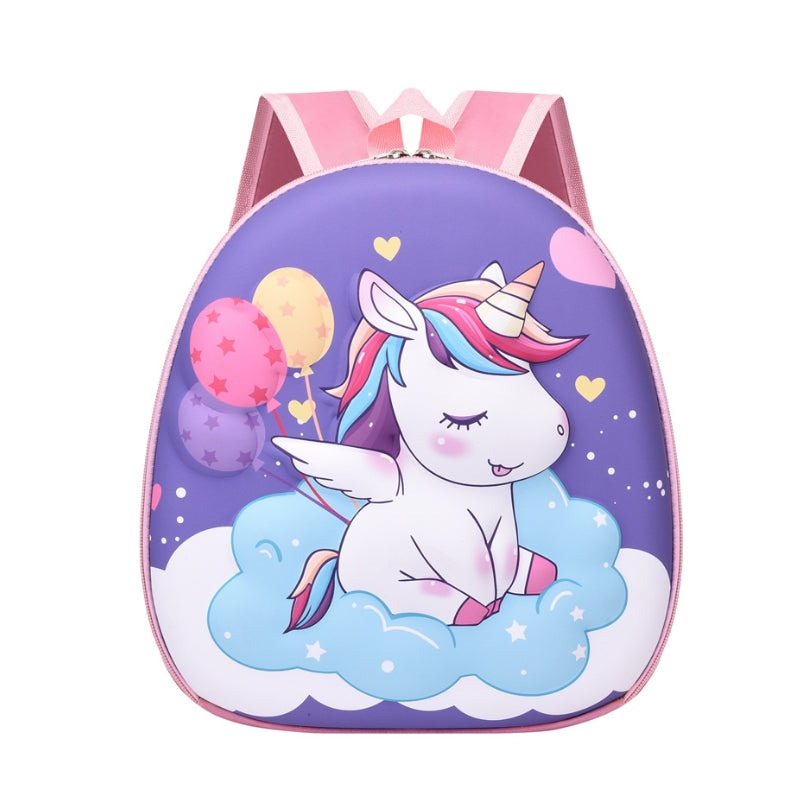 Cute 3D Eggshell Cartoon School Bag