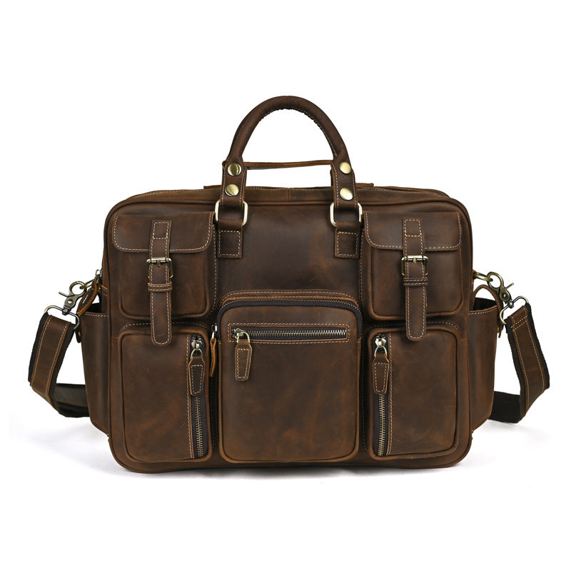 Legacy Executive Leather Laptop Bag