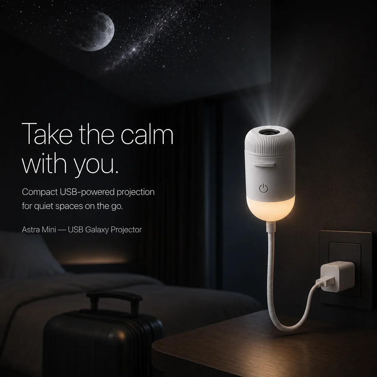 Galaxy Glow Star Projector Night Light