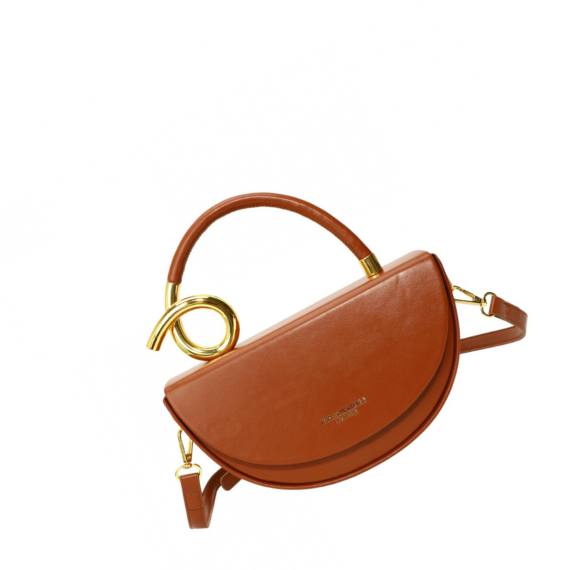 Serene Crescent Handbag