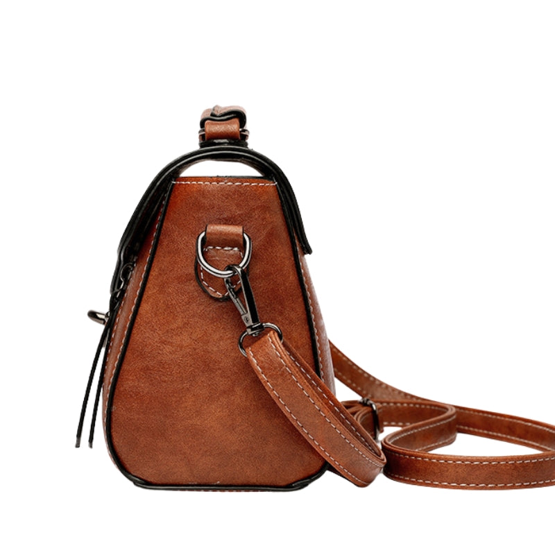 Classic Leather Crossbody Bag
