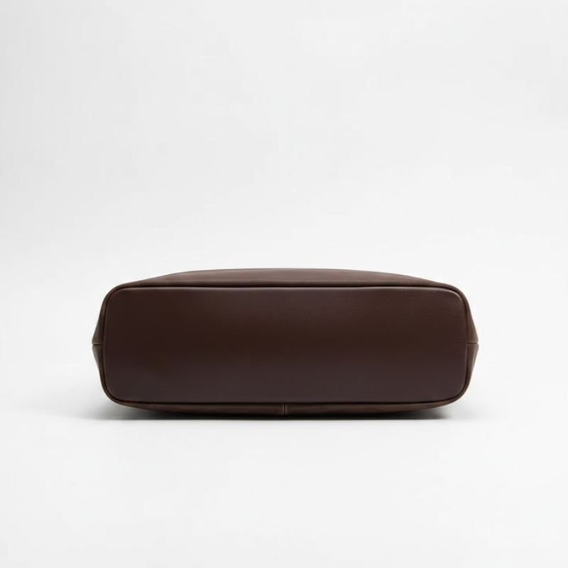 Suede Buckle Shoulder Bag