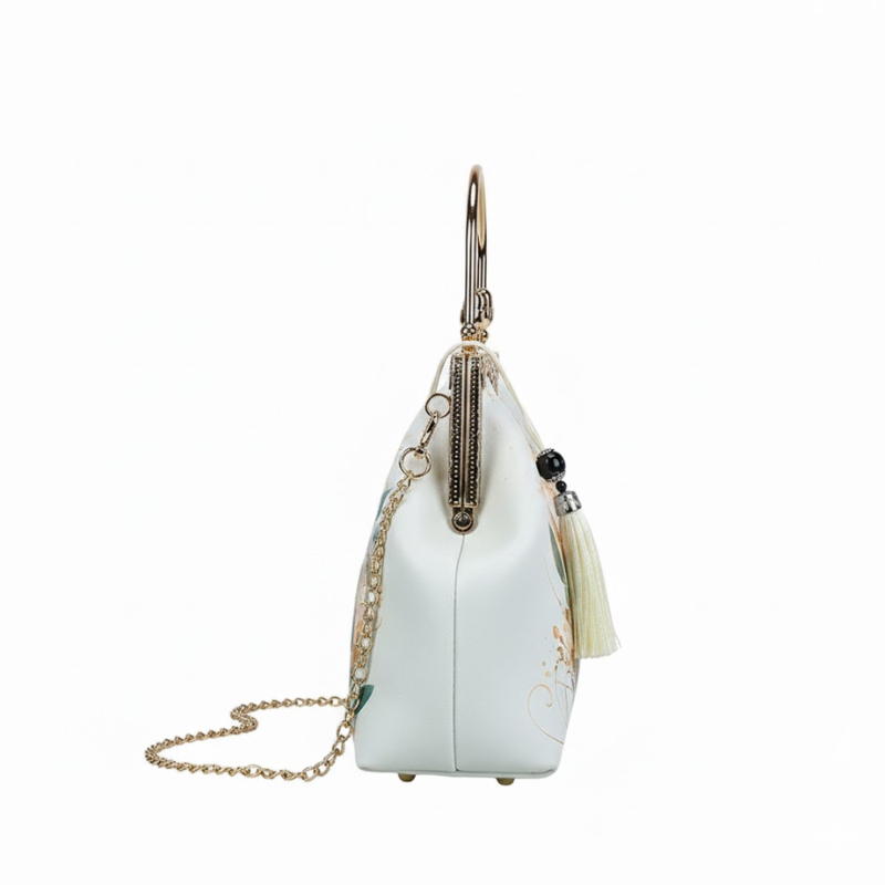 Ethereal Blossom Clutch Bag