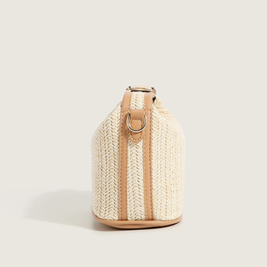 Straw Woven Summer Mini Shoulder Messenger Bag