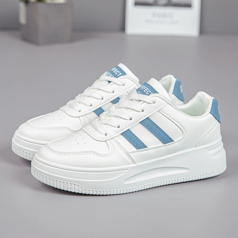 Women's Sculpted Platform Casual Walking Sneakers
