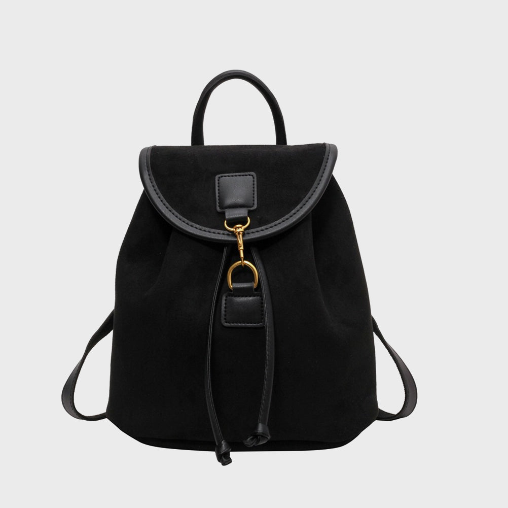 Flair Flap Drawstring Backpack