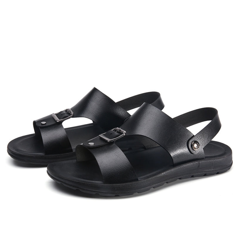 Men's Buckled Slingback Leisure Sandals