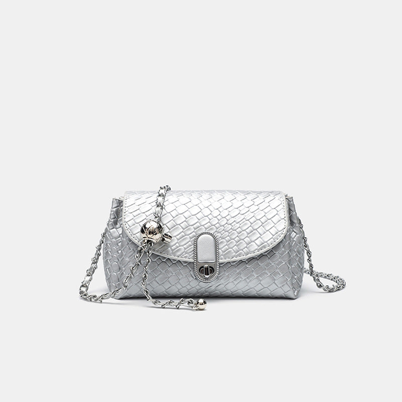 Veloura Chain Mini Crossbody Bag