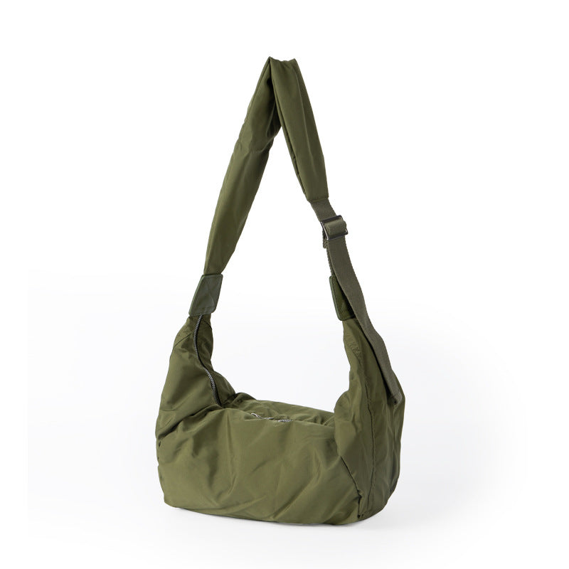 Korean Nylon Hobo Shoulder Bag