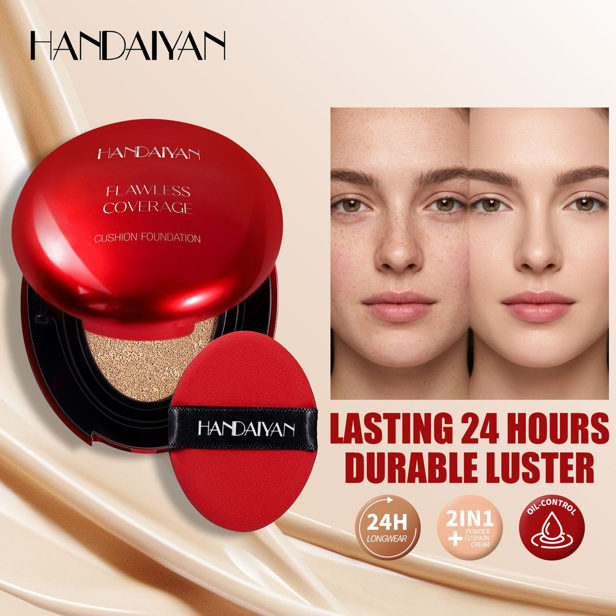Natural Coverage Cushion Foundation