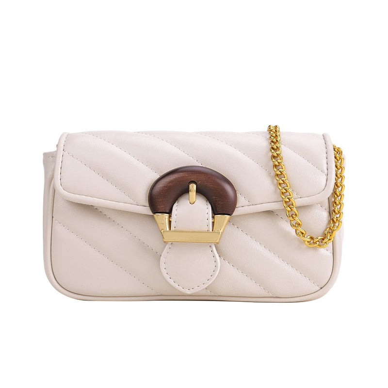 Embroidered Luxury Chain Mini Crossbody Bag