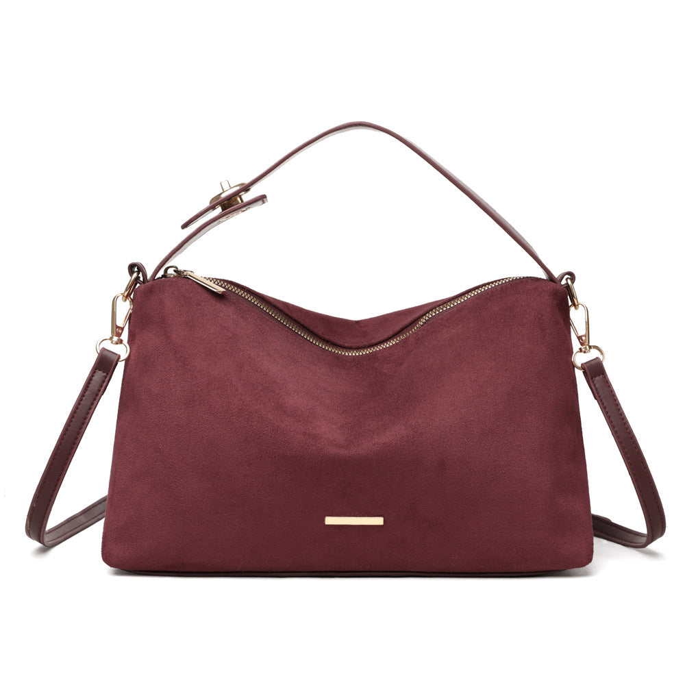 Velora Suede Handbag
