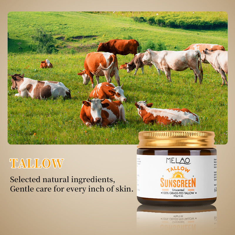 Grass-Fed Tallow Nourishing Sunscreen Cream