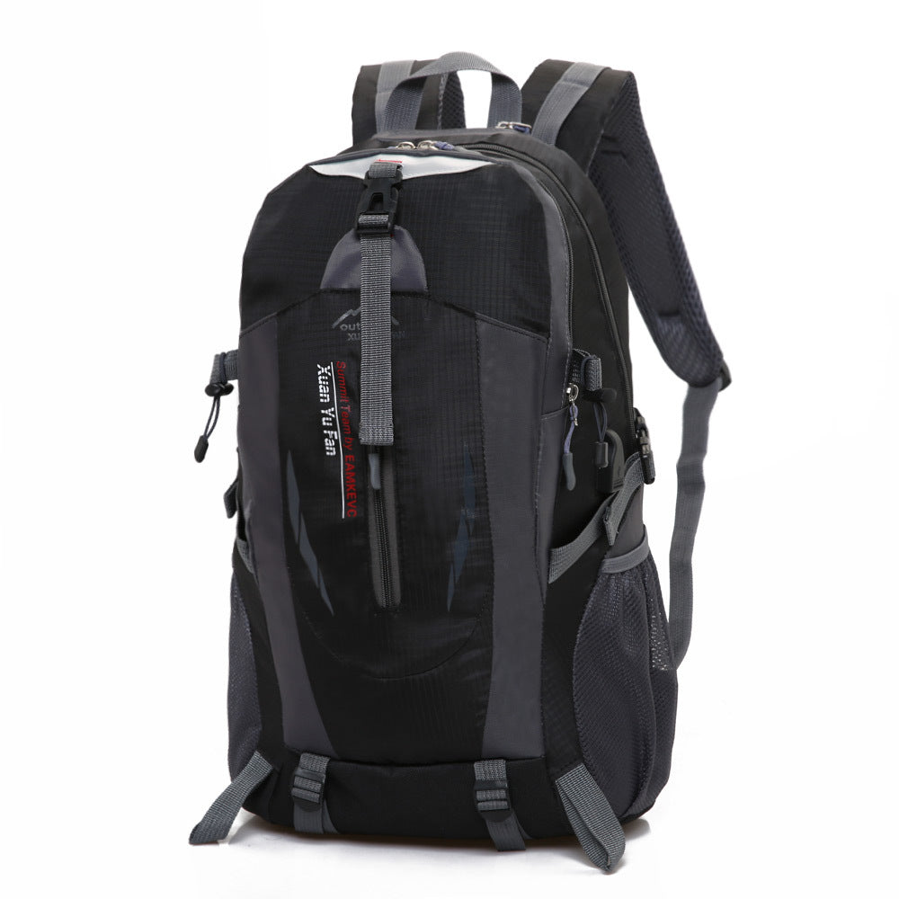 USB Charging Nylon Outdoor Travel Backpack