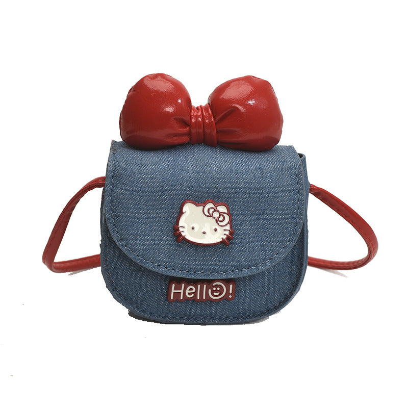 Bow Detail Mini Crossbody Bag