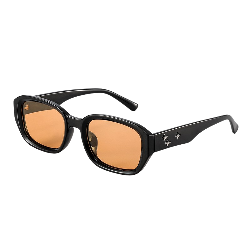 Retro Korean Wide Frame UV Protection Sunglasses