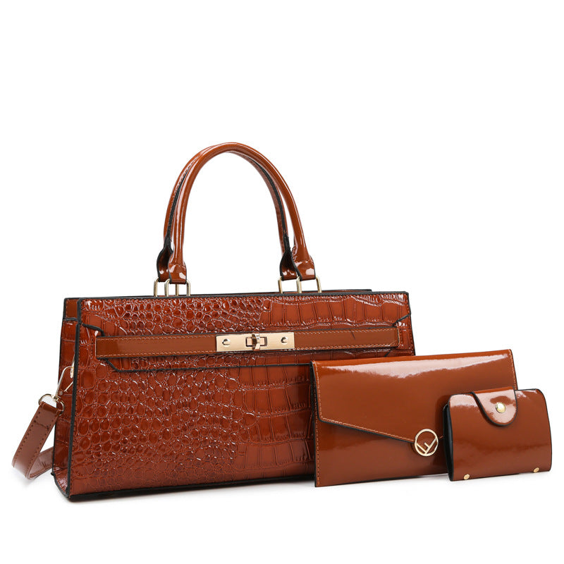 Multi-Piece Mother and Child Shoulder Handbag Set