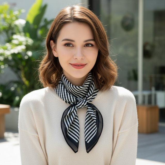 The Signature Stripe Scarf