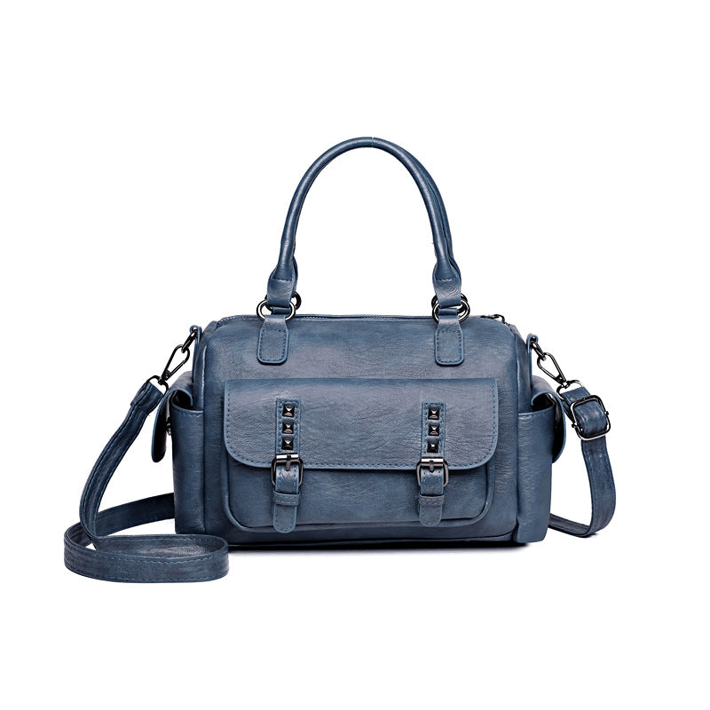Retro Large Capacity  Shoulder Crossbody Bag