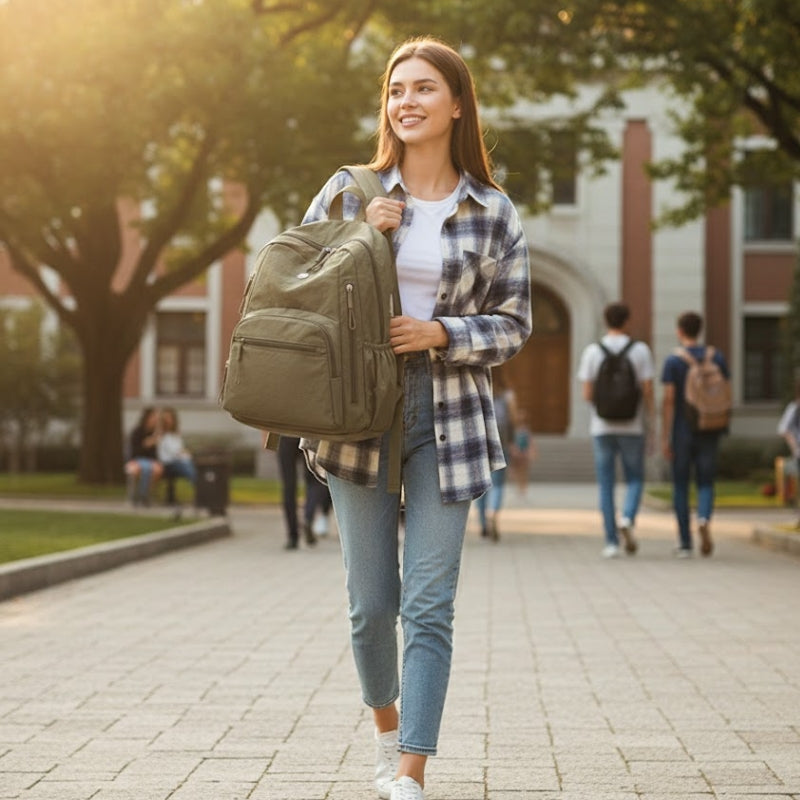 Light Waterproof Large Capacity Puff Backpack